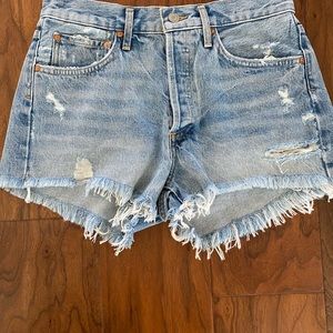Agolde denim Parker shorts
